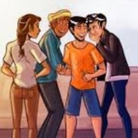 Thalia, Zoe and Percy