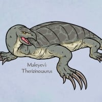 Therizinosaurus - Evgeny Maleev