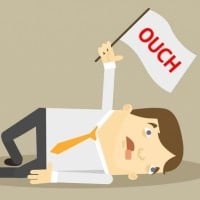 You get in a lot of pain recently