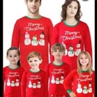 Matching Pajama Pictures