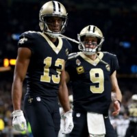 Drew Brees and Michael Thomas