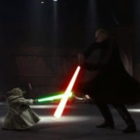 Yoda vs Darth Tyrannus/Count Dooku