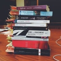 You forget your textbook