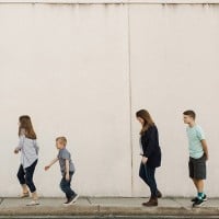 Always Walking in a Single File Line