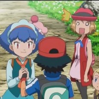 When she got angry at Miette for asking Ash on a date (when Serena had already
