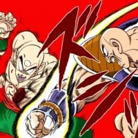Piccolo, Krillin, Gohan and Tien vs. Nappa