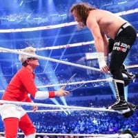 Sami Zayn vs Johnny Knoxville