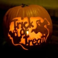 "Trick or Treat" was a threat at first
