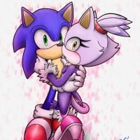 Sonic the Hedgehog and Blaze the Cat