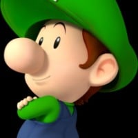 Baby Luigi + Bullet Bike