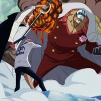 Shanks stops the War (Marineford Arc)