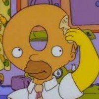Donut-Head Homer (The Simpsons)