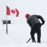 It's winter all year round