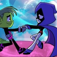 Beast Boy & Raven - Teen Titans