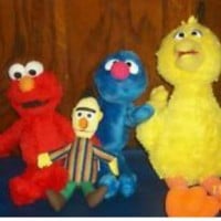 Elmo Bird Grover Bert