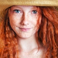 People With Red Hair, Freckles, and Bright Skin