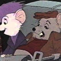 Naked Woman Appears in a Window in the Rescuers