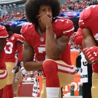 Colin Kaepernick Kneeling During the National Anthem