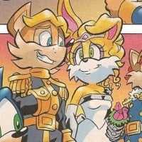 Bunnie Rabbot and Antoine D'Coolette