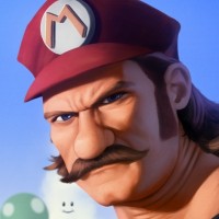 Mario is an adult and Sonic is a teen