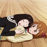 Girl Gropes Other Girl's Breasts